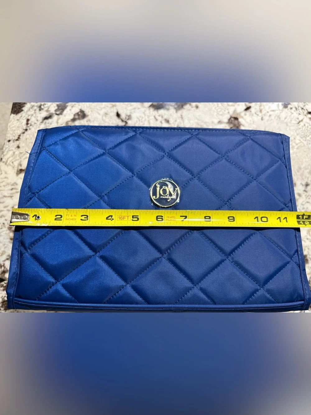 Joy Mangano Quilted Better Beauty Case New